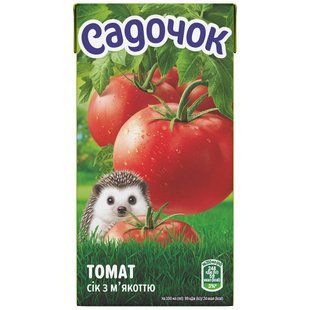 Томатний сік з м'якоттю Садочок, 0.5 л 4080610 фото