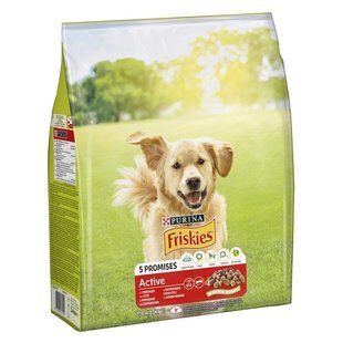 Корм сухий для собак з яловичиною Friskies, 2.4 кг 3546410 фото