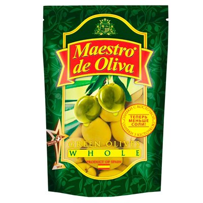 Оливки з кісточко Maestro de Oliva, 180 г 3365620 фото