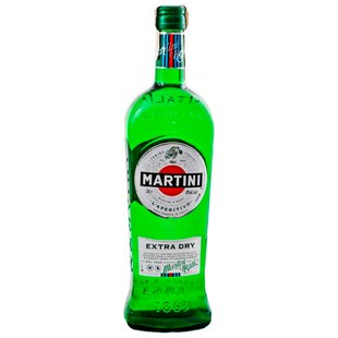 Вермут сухий білий Extra Dry Martini, 1 л 2622080 фото