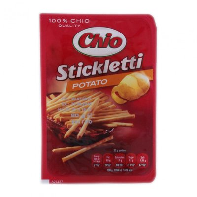Соломка соленый картофель Original Stickletti Chio, 80 г 1454510 фото