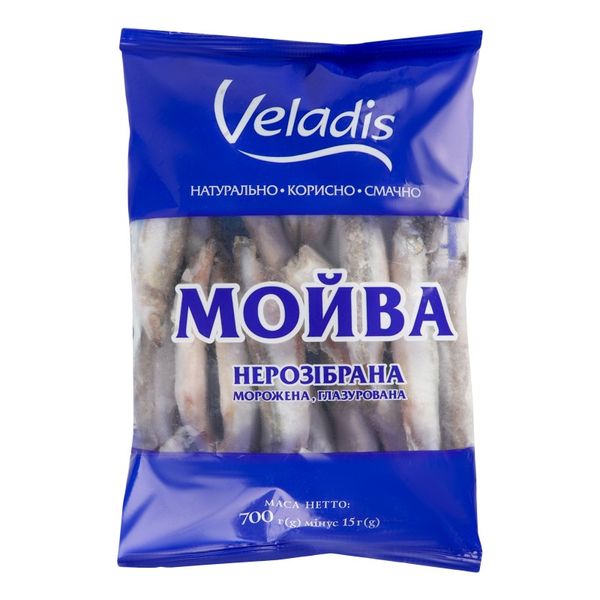 Мойва замороженная c головой Veladis, 700 г 2947250 фото