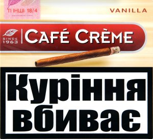 Сигари-міні Cafe Creme Vanilla 10 шт 3774610 фото