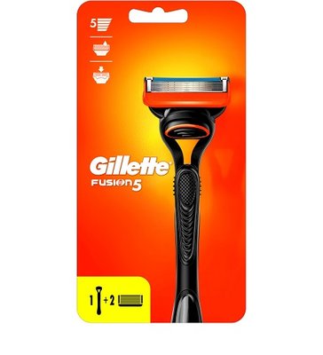 Станок для гоління з 2 змінними картриджами Fusion 5 Gillette, 1 шт 556004 фото