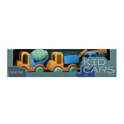 Набір машинок для дітей від 12міс №39738 Kid Cars Elfiki 1шт 3517050 фото