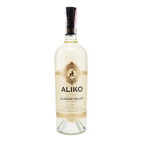 Вино біле напівсолодке Aliko Alazani Valley, 0.75 л 3983830 фото