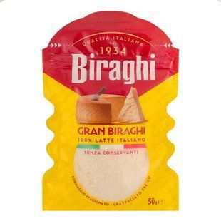 Сыр твердый тертий 32% Gran Biraghi, 50 г 4128790 фото