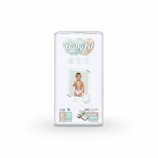Трусики-подгузники для детей 15-25 кг Xlarge 6 Babyfit, 22шт/уп. 4680190 фото