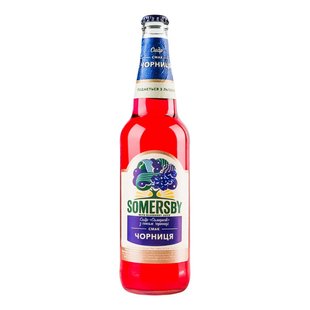 Сидр солодкий Чорниця Somersby, 0.5 л 2847180 фото