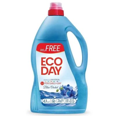 Гель для прання Blue Orchid Universal Eco day, 4.3 л 4083530 фото