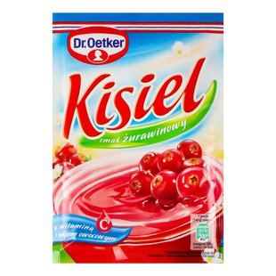 Кисіль зі смаком журавлини Dr.Oetker, 38 г 3938750 фото