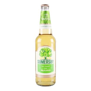 Сидр солодкий Яблуко Somersby, 0.5 л 2173980 фото