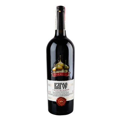 Вино красное сладкое крепленое Кагор Украинский Таировский Premium, 0.75 л 4014840 фото