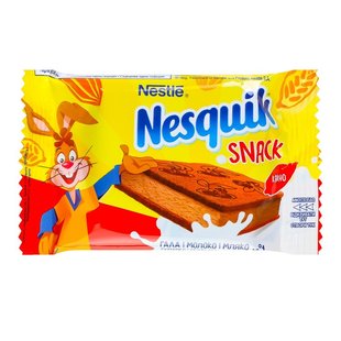 Тістечко бісквітне з молочною начинкою з какао Nesquik, 26 г 3386890 фото