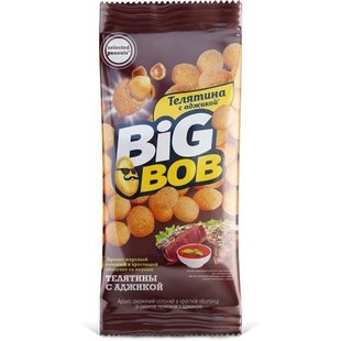 Арахіс в оболонці телятина з аджикою Big Bob, 60 г 2610280 фото