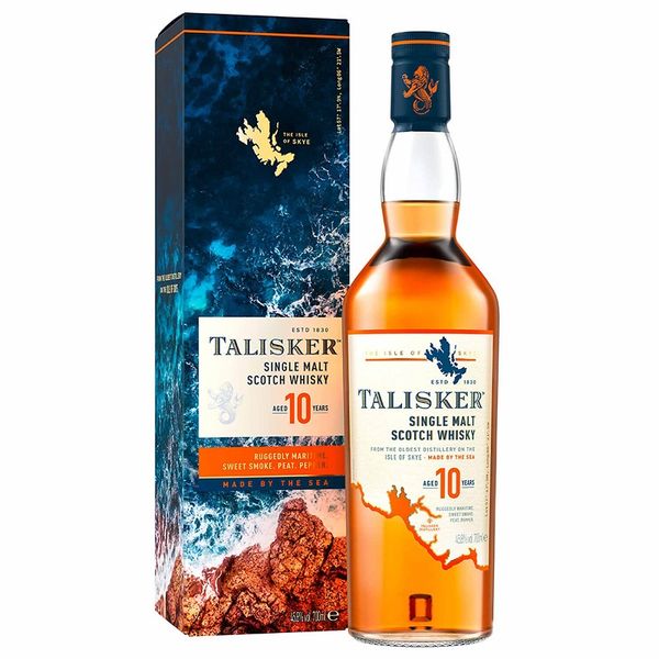 Виски 10 лет выдержки Talisker, 0.7 л 4011360 фото