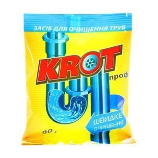 Средство для очистки труб Крот Оникс, 80 г 3531090 фото
