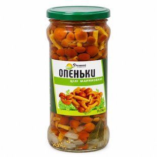 Консервовані гриби опеньки мариновані Домашні продукти, 500 мл 4661140 фото