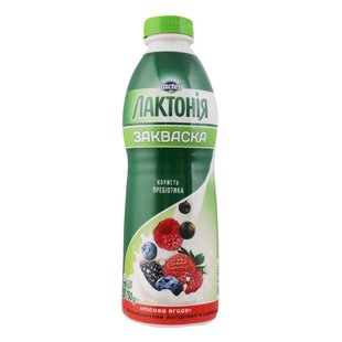 Закваска 1.5% Лісова ягода Лактонія, 750 г 3621460 фото