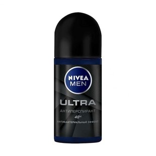 Антиперспірант кульковий Ultra антибактеріальний ефект Men Nivea, 50 мл 3148210 фото