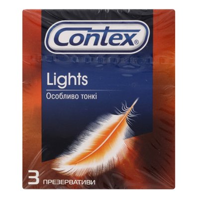 Презервативи Lights Contex, 3 шт 1420250 фото