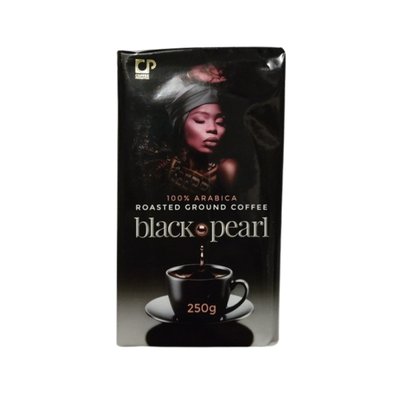 Кофе жареный молотый Black Pearl, в/у 250г 4223590 фото