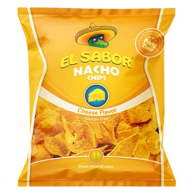 Чіпси кукурудзяні зі смаком сиру El Sabor Nacho, 100 г 4038040 фото