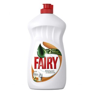 Засіб для миття посуду Апельсин та лимон Fairy, 500 мл 514754 фото