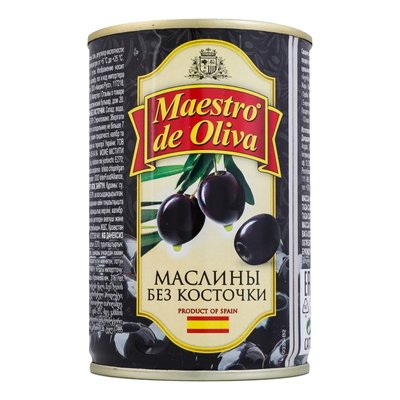 Маслины без косточки Maestro de Oliva, 280 г 4150920 фото