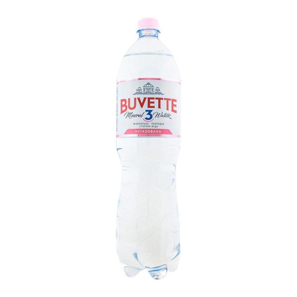 Вода минеральная негазированная №3 Buvette, 1.5 л 4060370 фото