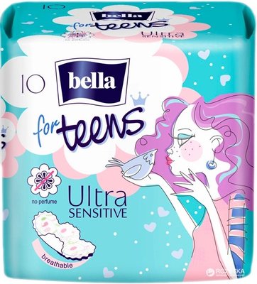Прокладки гігієнічні Ultra For Teens Bella, 10 шт 1565190 фото