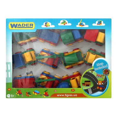 Набір іграшок для дітей від 12міс №39243 Kidcards Wader 12шт 2483290 фото