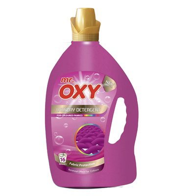 Гель для прання для кольорових та білих речей автомат Mr. Oxy, 1л 4198440 фото