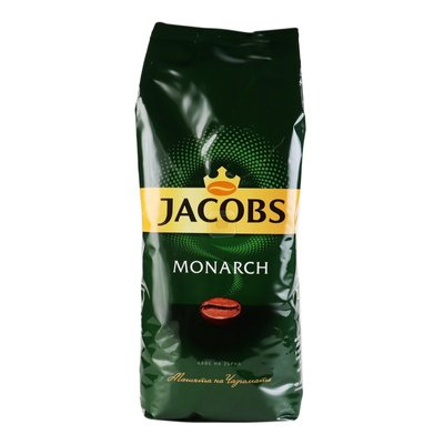 Кофе натуральный жареный в зернах Monarch Jacobs, 1кг 3671510 фото