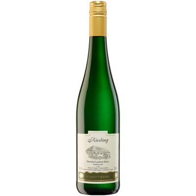 Вино Riesling біле напівсолодке Schmitt Sohne, 0,75 л 4169020 фото