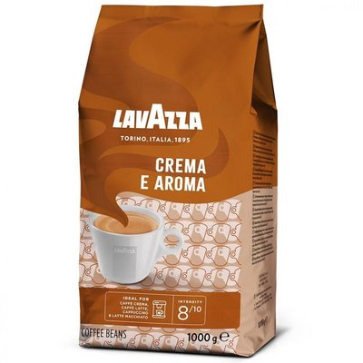 Кофе в зернах Crema Aroma Lavazza, 1 кг 182654 фото