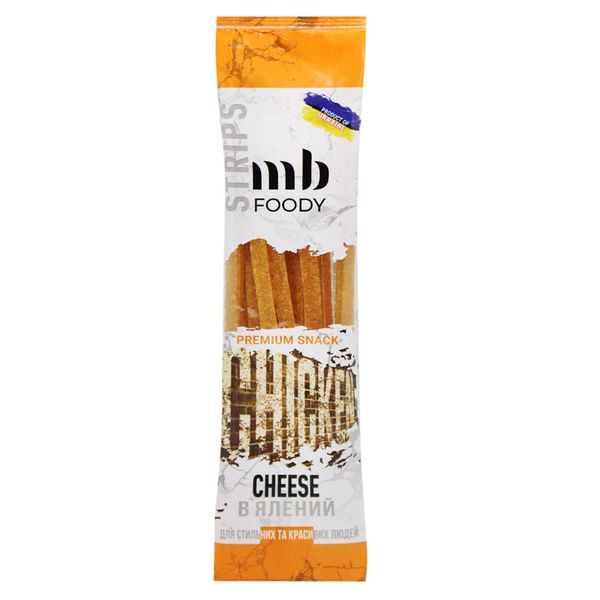 Стрипсы куринные вяленые Cheese MB Foody, 35 г 4353670 фото