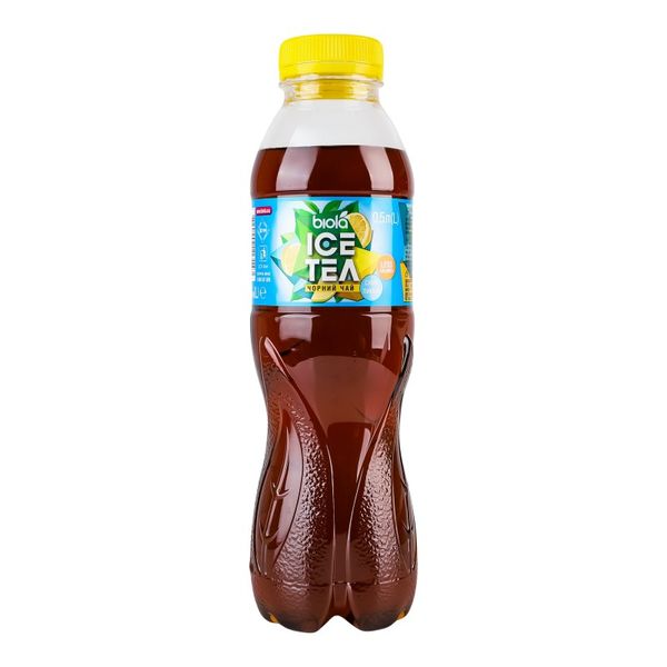 Чай холодный черный Лимон Ice Tea Biola, 0.5 л 4321610 фото