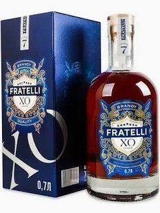 Бренди ординарный Фрателли ХО Fratelli, 0.7л 4778180 фото