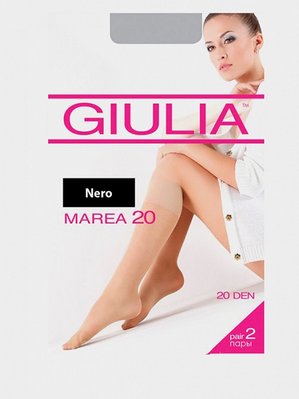 Гольфы женские nero 20 den 23-25 р. Giulia Marea, 2 пары 4032230 фото