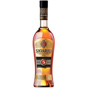 Напиток спиртной 40% 5 звезд Select Sikvaruli , 0.5 л 4572980 фото