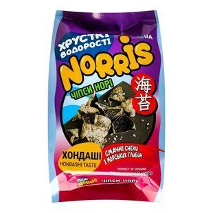 Чіпси норі Norris з хондаши, 25 г 4165900 фото