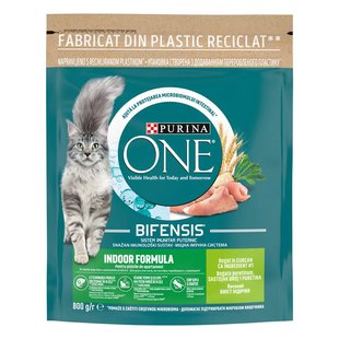 Корм для котів з індичкою Purina One, 800 г 2249170 фото