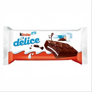 Бісквіт з молочною начинкою Delice Kinder, 39 г 2149130 фото