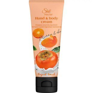 Крем для рук и тела Экстракт хурмы и гидролизат семян чиа Nectar Yogurt touch Shik, 75мл 4170320 фото