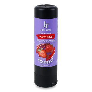 Топінг пастеризований Полуниця Jam Time п/у 300г 4590210 фото
