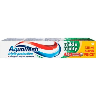 Зубна паста М'яко-м'ятна Aquafresh, 125 мл 579830 фото