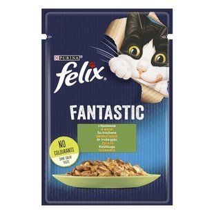 Корм для котів із кроликом у желе Fantastic Felix, 85 г 3648260 фото