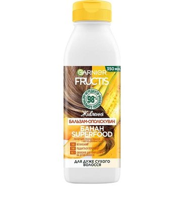 Бальзам-ополаскиватель для волос Питание Superfood Fructis, 350 мл 3424070 фото