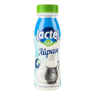 Напій кисломолочний 1.6% Айран Lactel, 185 г 4084370 фото